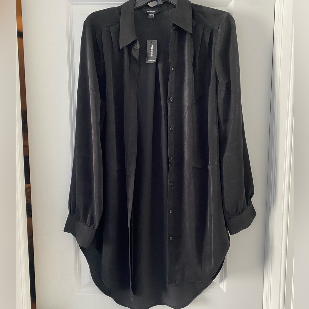 Express Oversized Button Down